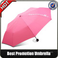 wholesale high quality cheap gift fashion 3 fold mini advertising promotion umbrella with printing